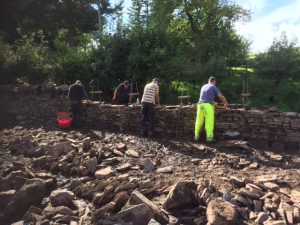 Dry Stone Walling training