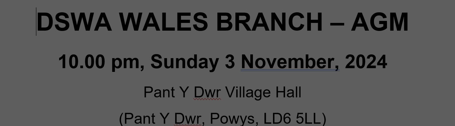 North Wales Branch launched